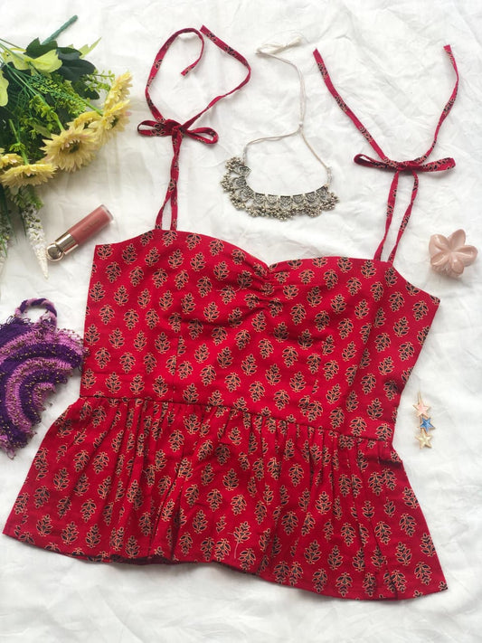 Aarvi Floral Top